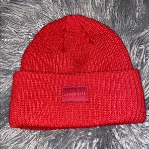 Red beanie !!!